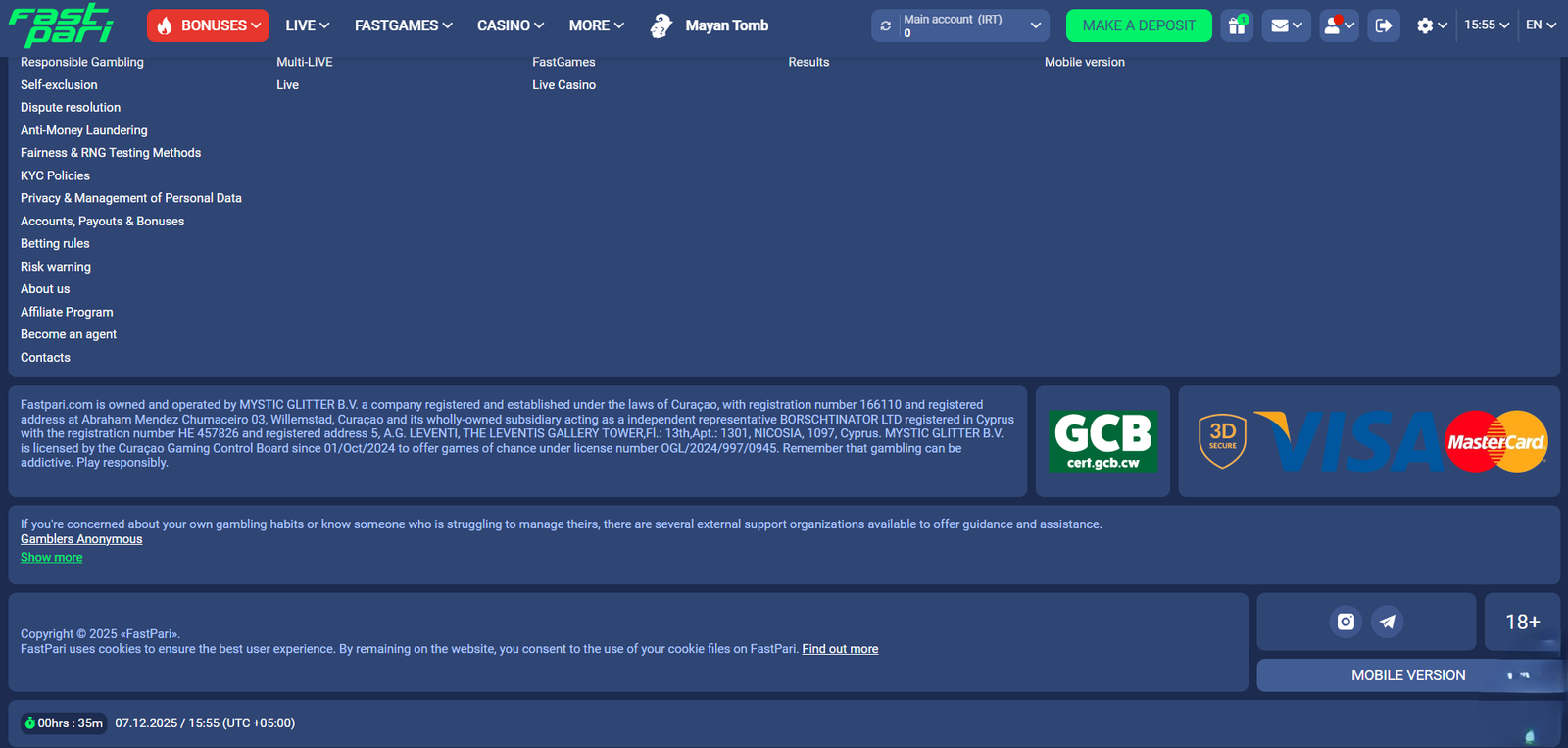 لایسنس فست پاری